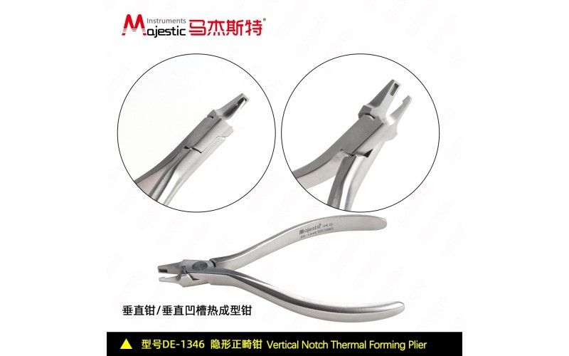 Vertical Notch Thermal Forming plier