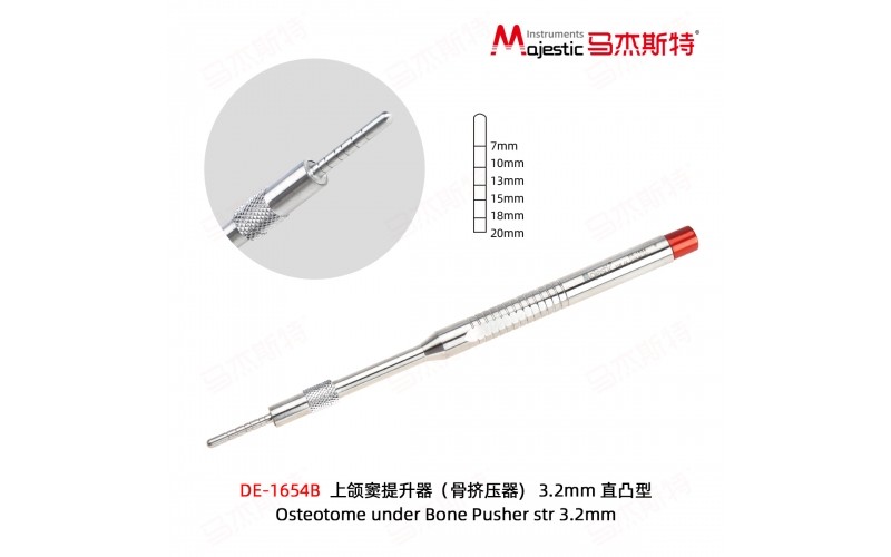 Osteotome under Bone Pusher