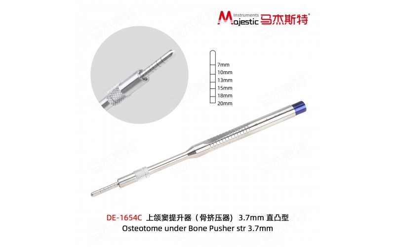 Osteotome under Bone Pusher