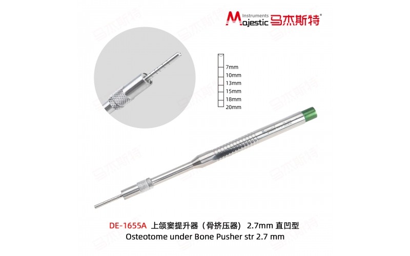 Osteotome under Bone Pusher
