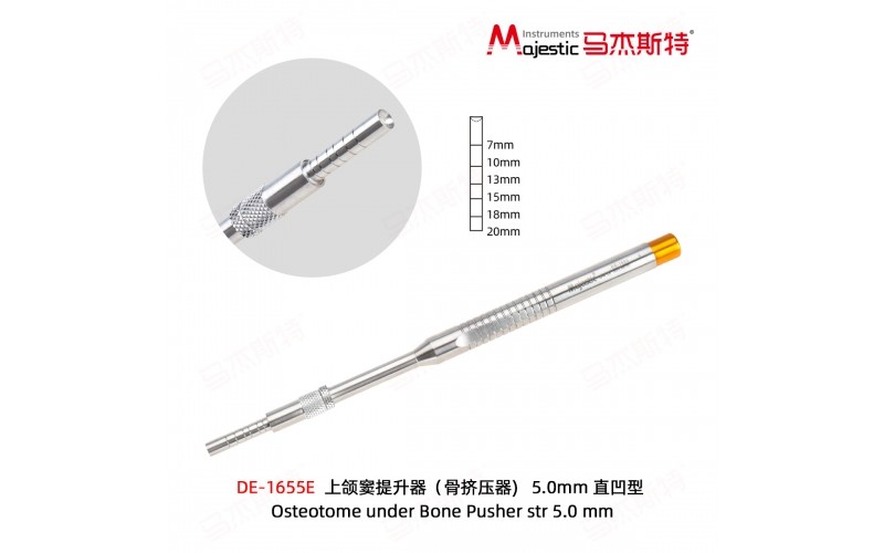 Osteotome under Bone Pusher