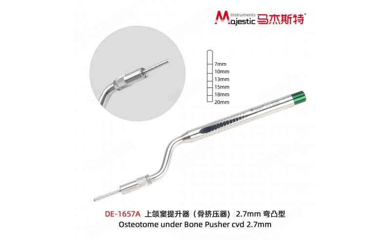 Osteotome under Bone Pusher