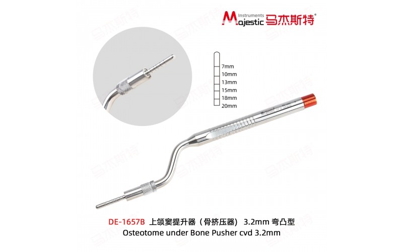 Osteotome under Bone Pusher