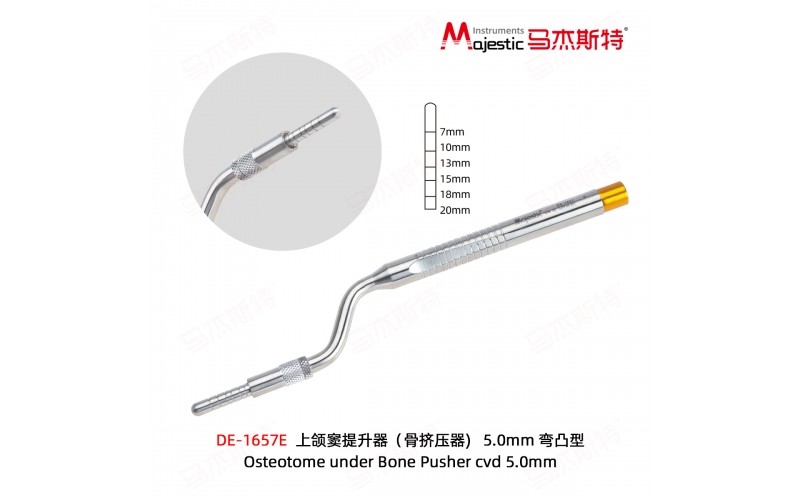 Osteotome under Bone Pusher