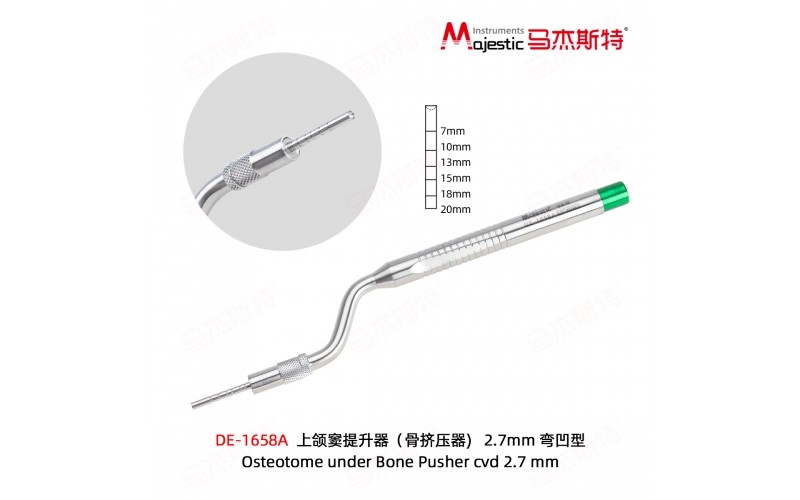 Osteotome under Bone Pusher