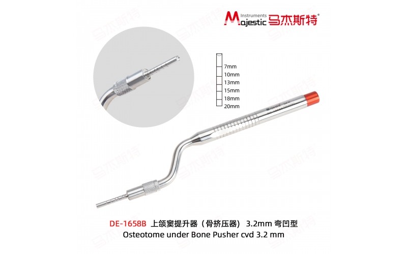 Osteotome under Bone Pusher
