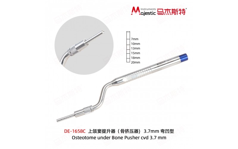 Osteotome under Bone Pusher