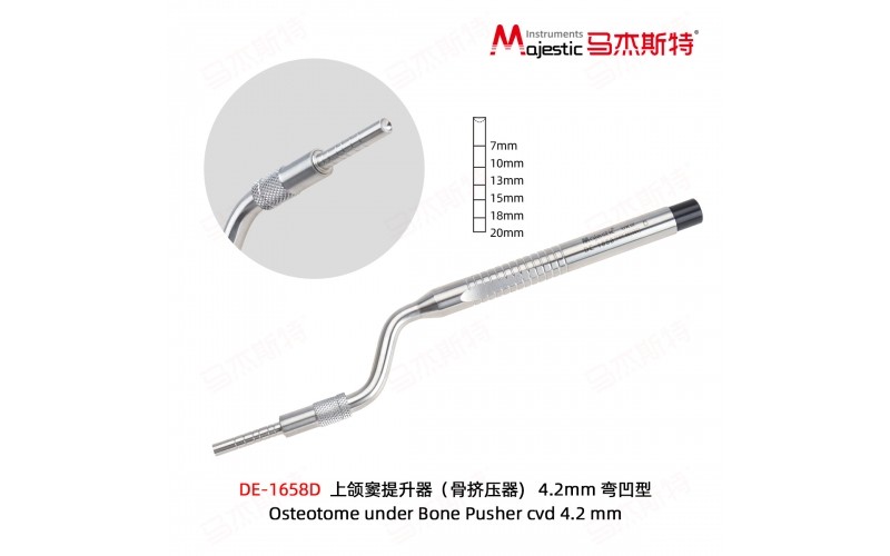 Osteotome under Bone Pusher